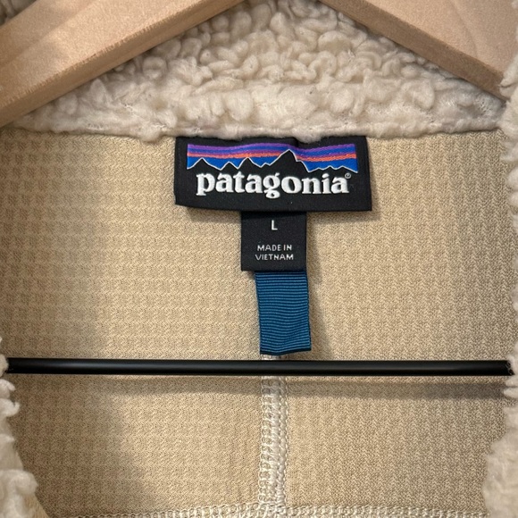 Patagonia Retro Pile Fleece Vest Large - Picture 2 of 3